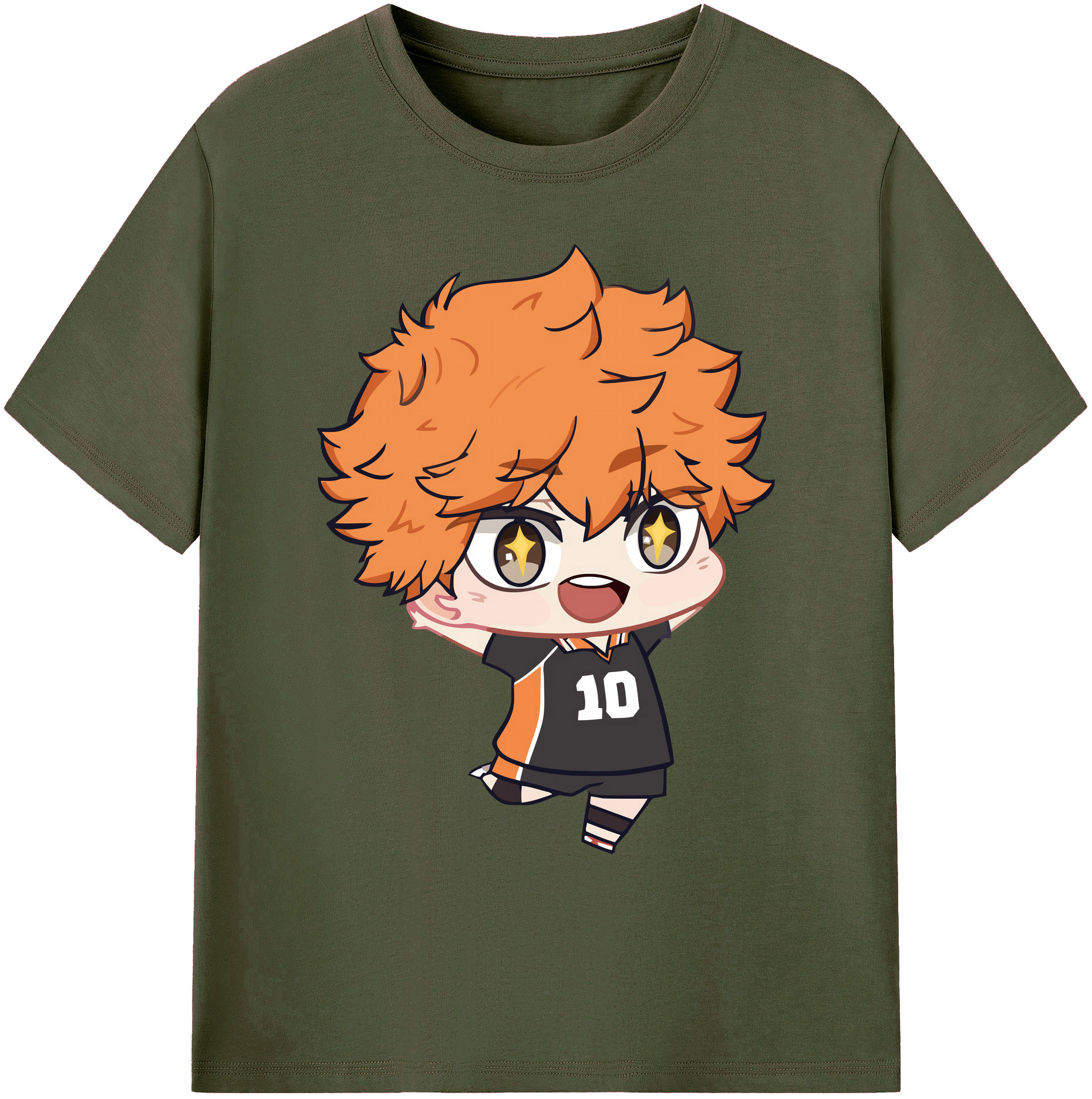 （画像用） ハイキュー!! Haikyu!! 綿100％ メンズ半袖Tシャツ｜肌触りやわらか＆通気性